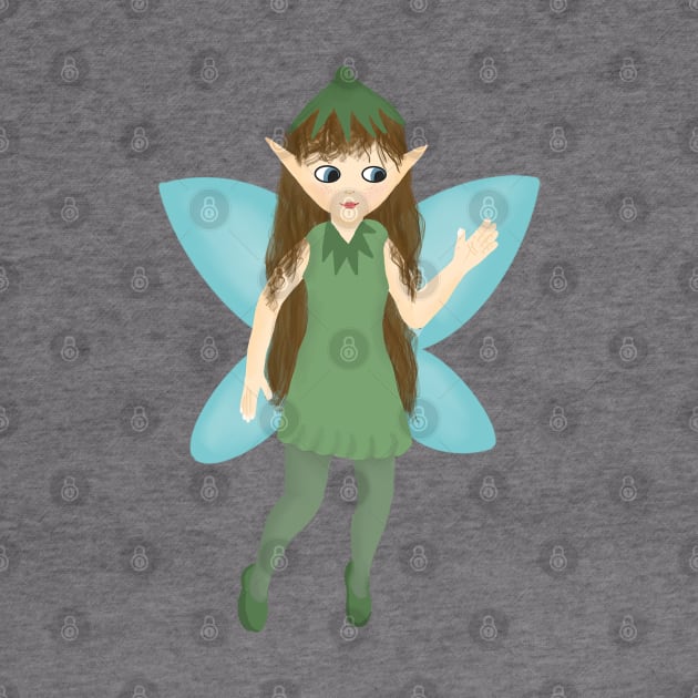 Fairy in Green by Geometrico22